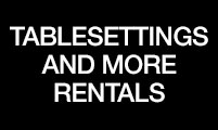 Tablesettings and More Rentals